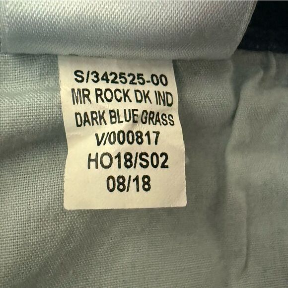 Old Navy Rockstar Super Skinny Ankle Jean Blue Jeans with Distressed Details - Picture 5 of 7